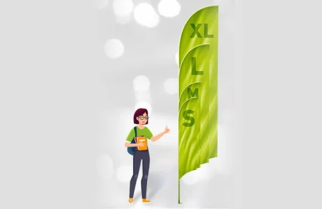 Outdoor advertising - banners, flags, roll up banners, 3D banners